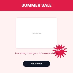 Product Sale Promo